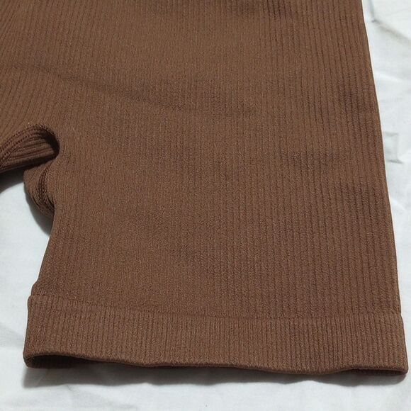 One Piece Coffee Shorts Bodysuits - Picture 2 of 6
